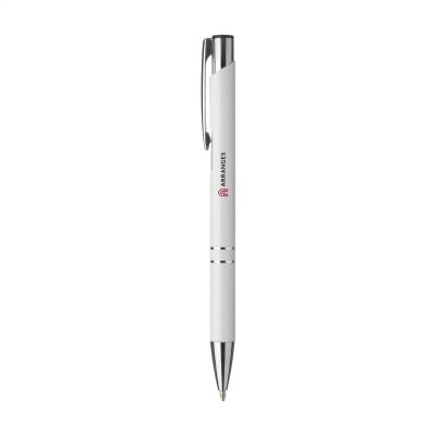 EBONY MATT PEN in White