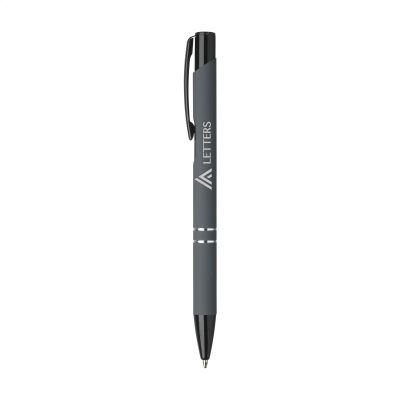 EBONY RUBBER PEN in Grey