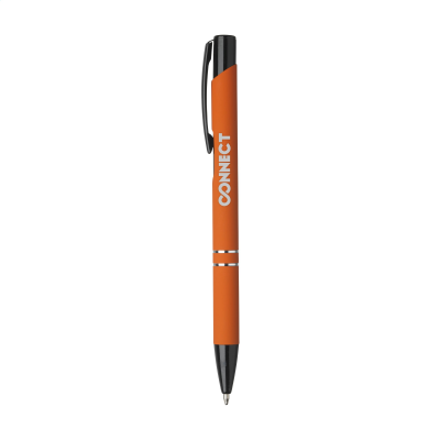 EBONY RUBBER PEN in Orange