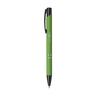 EBONY RUBBER PEN in Pale Green