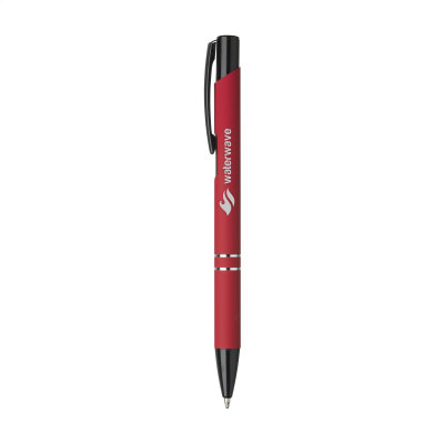 EBONY RUBBER PEN in Red