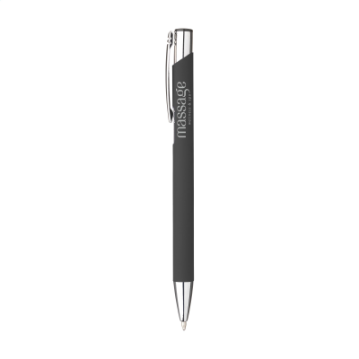 EBONY SOFT TOUCH PEN in Black