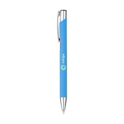 EBONY SOFT TOUCH PEN in Light Blue