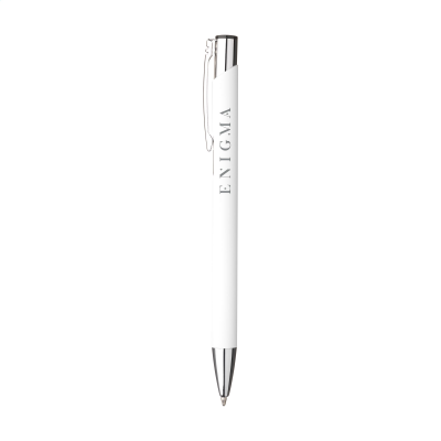 EBONY SOFT TOUCH PEN in White