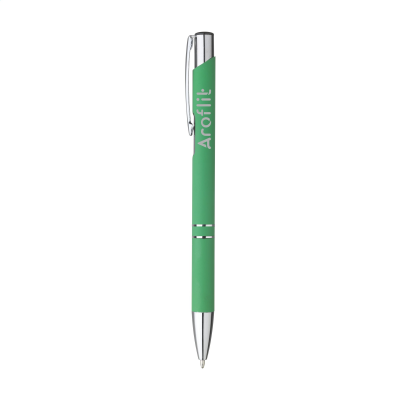 EBONY SOFT TOUCH TRIM PEN in Green