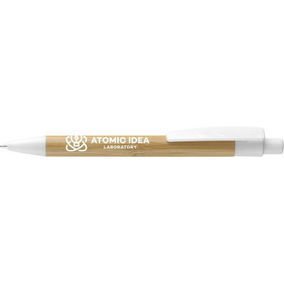 ECO - PANDA BAMBOO BALL PEN (FULL COLOUR PRINT)