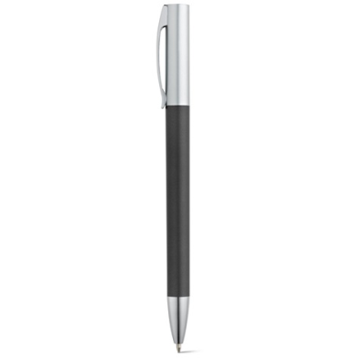 ELBE TWIST ACTION BALL PEN with Metal Clip in Black