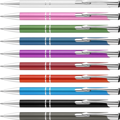 ELECTRA CLASSIC SATIN BALL PEN (LINE COLOUR PRINT)