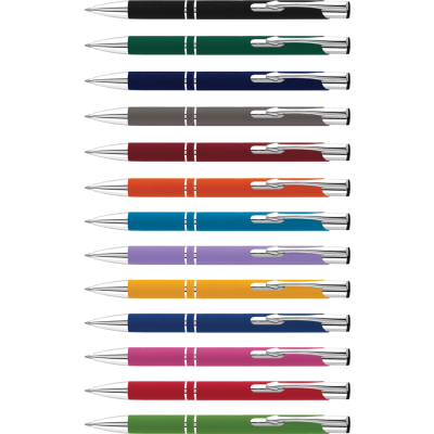 ELECTRA CLASSIC SOFT BALL PEN (LINE COLOUR PRINT)