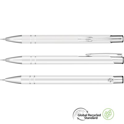 ELECTRA GRS RECYCLED MECHANICAL METAL PENCIL - SILVER - SILVER