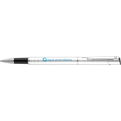 ELECTRA ROLLERBALL PEN (FULL COLOUR PRINT) (WHITE ONLY)