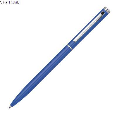 ELEGANT METAL BALL PEN SLIM LINE in Blue