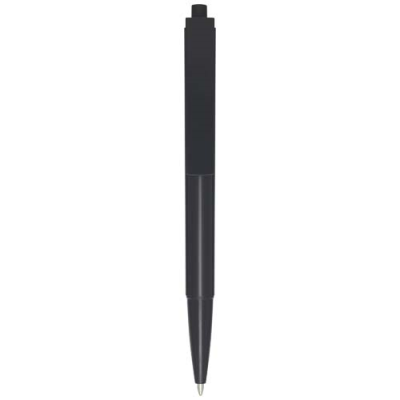 ELSA RECYCLED PLASTIC BALL PEN in Solid Black