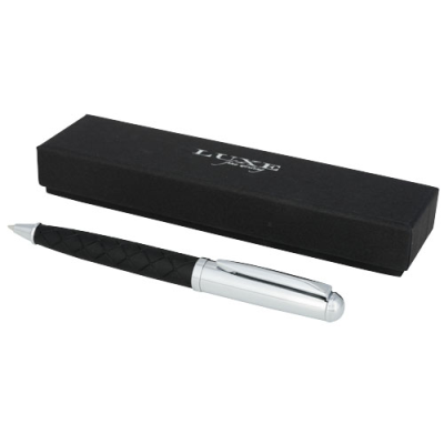 FIDELIO BALL PEN in Solid Black & Silver