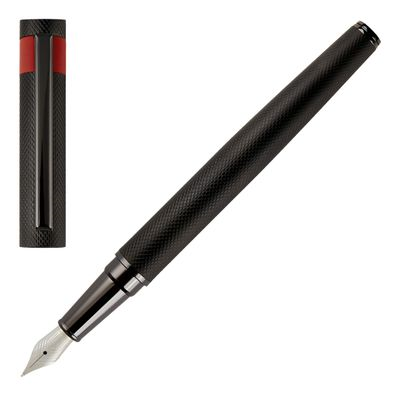 FOUNTAIN PEN-LOOP DIAMOND BLACK