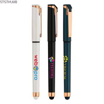 ISLANDER GEL PEARL ROSE GOLD STYLUS PEN