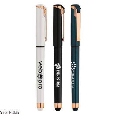 ISLANDER GEL PEARL ROSE GOLD STYLUS PEN