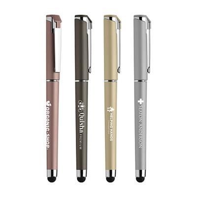 ISLANDER GEL SOFTY METALLIC W & STYLUS