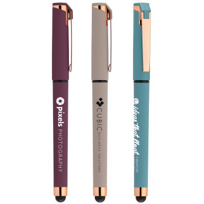 ISLANDER SOFTY ROSE GOLD DESIGNER GEL PEN