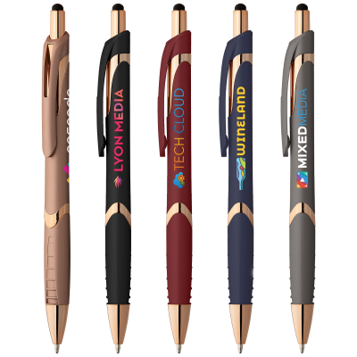 JOPLIN SOFTY ROSE GOLD W &  STYLUS