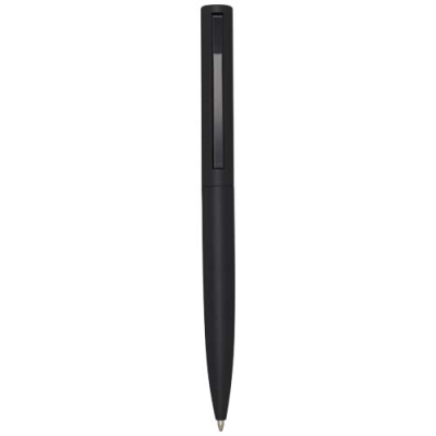 JUANA RECYCLED ALUMINIUM METAL BALL PEN (BLACK INK) in Solid Black