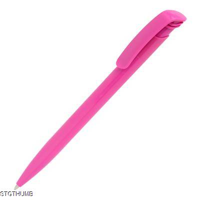 KODA PLASTIC COLOUR BALL PEN in Pink