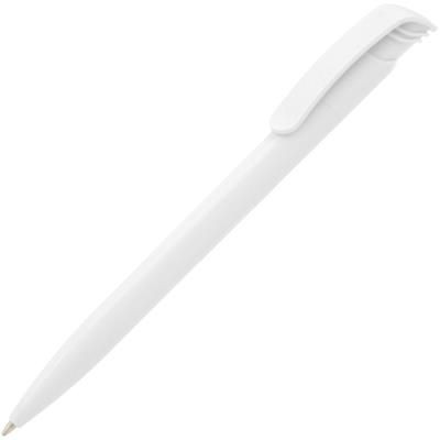 KODA PLASTIC COLOUR BALL PEN in White