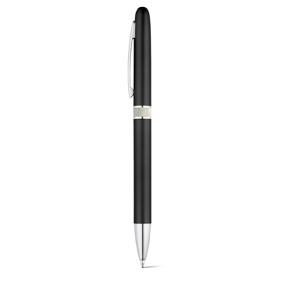 LENA BALL PEN with Twist Mechanism & Metal Clip in Black