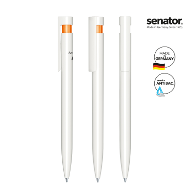 LIBERTY POLISHED BASIC ANTIBAC PUSH BALL PEN