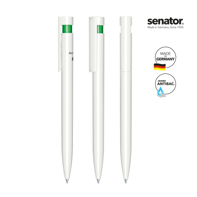 LIBERTY POLISHED BASIC ANTIBAC PUSH BALL PEN