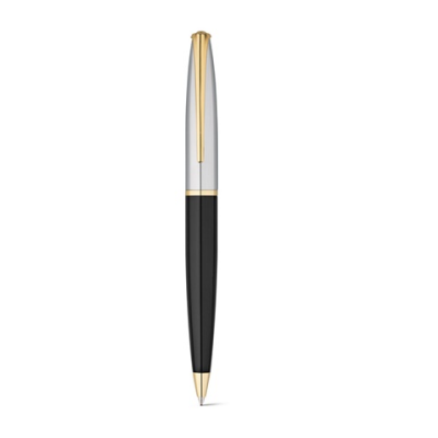 LOUVRE BALL PEN in Metal & Gold-Plated Elements in Golden