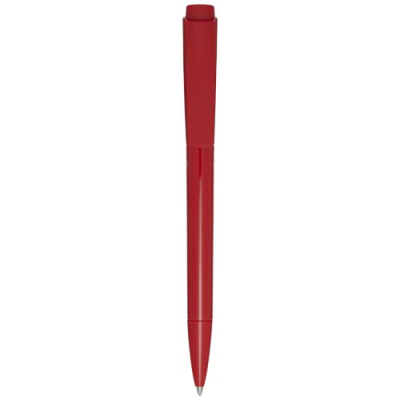 MARTHA RECYCLED PLASTIC BALL PEN (BLACK INK) in Red