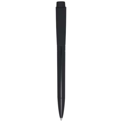 MARTHA RECYCLED PLASTIC BALL PEN (BLACK INK) in Solid Black