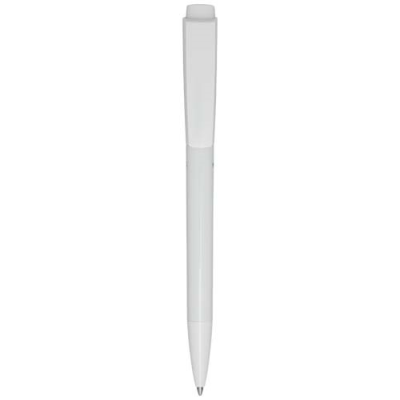 MARTHA RECYCLED PLASTIC BALL PEN (BLACK INK) in White