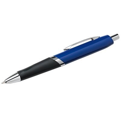 METAL BALL PEN in Blue with Black Grip