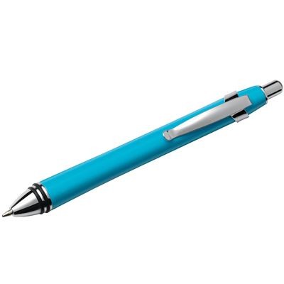 METAL BALL PEN in Light Blue