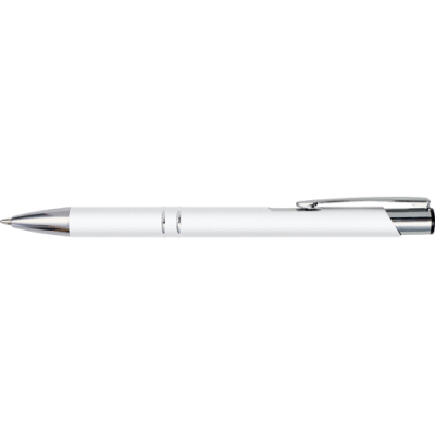 METAL BALL PEN in White