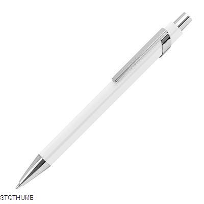 METAL BALL PEN in White