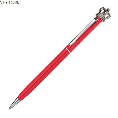 METAL BALL PEN KING in Red