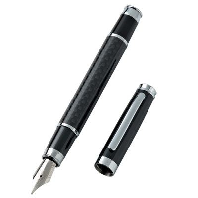 METAL FOUNTAIN PEN in Carbon Finish