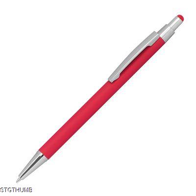 METALL BALL PEN with Rubber Coating & Touch Function