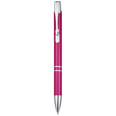 MONETA ALUMINIUM METAL CLICK BALL PEN in Magenta