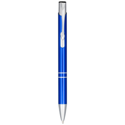 MONETA ANODIZED ALUMINIUM METAL CLICK BALL PEN (BLUE INK) in Blue