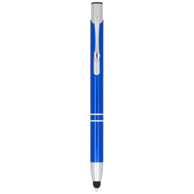 MONETA ANODIZED ALUMINIUM METAL CLICK STYLUS BALL PEN in Royal Blue