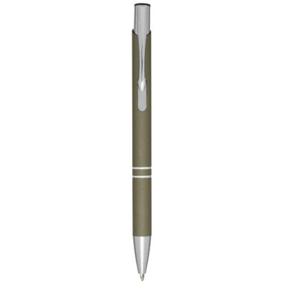 MONETA SOFT TOUCH BALL PEN (BLACK INK) in Forest Green