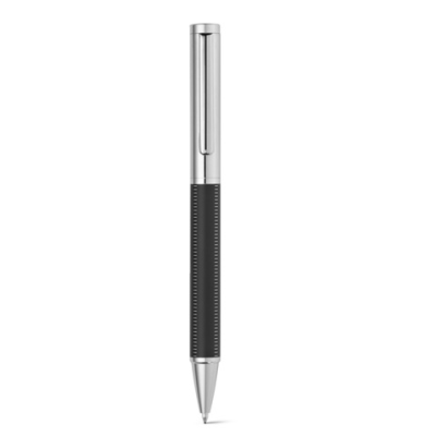 MONTREAL METAL BALL PEN with Twist Mechanism & Clip in Black