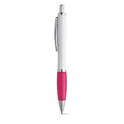 MOVE BALL PEN with Metal Clip in Pink