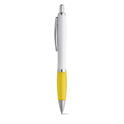 MOVE BALL PEN with Metal Clip in Yellow