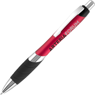 MOVILLE METALLIC BALL PEN (LINE COLOUR PRINT)