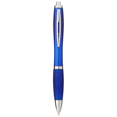 NASH BALL PEN with Colour Barrel & Grip (Black Ink) in Royal Blue